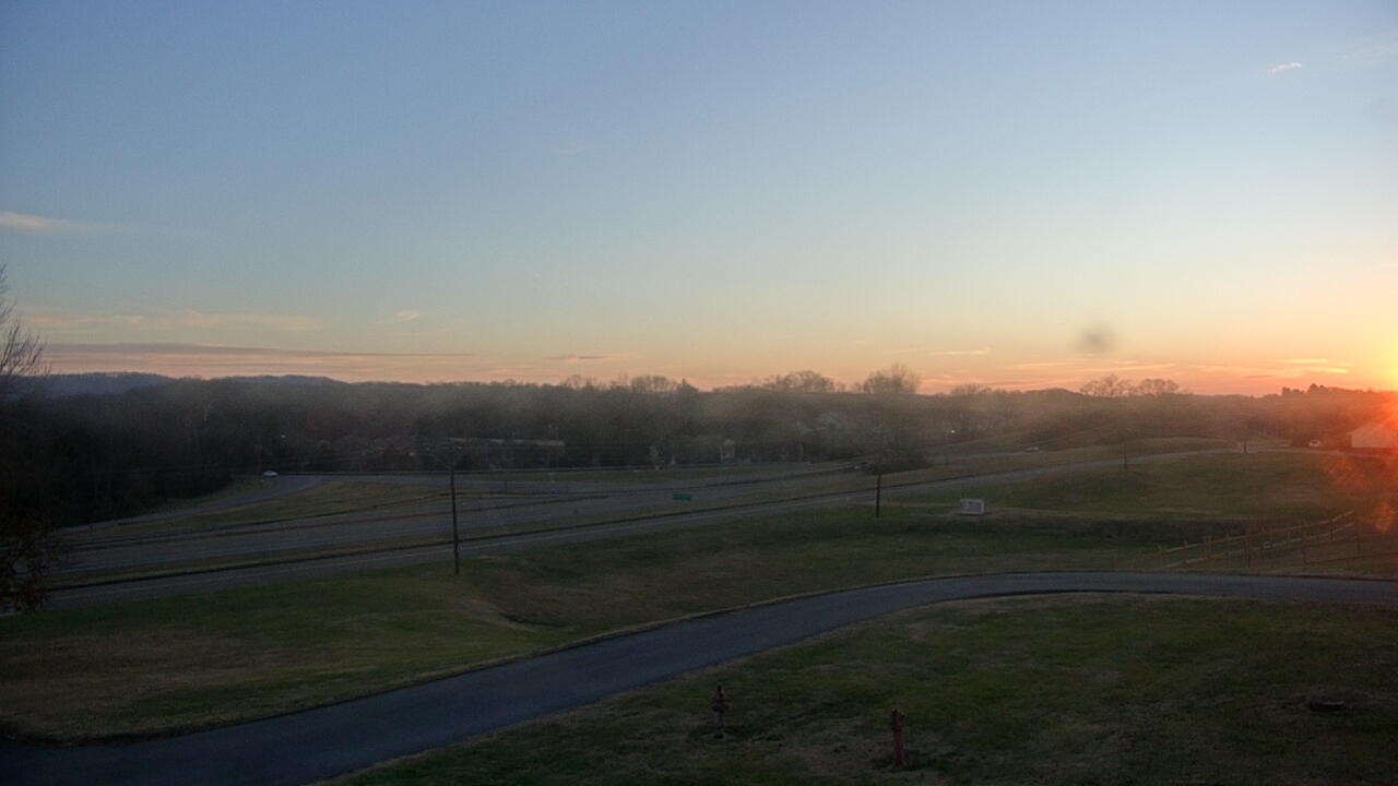 Thumbnail for current weather camera view from Volunteer High School in Church Hill, Tennessee
