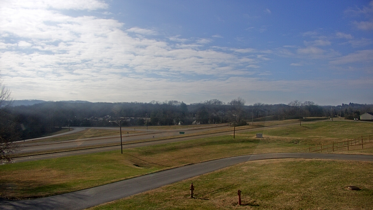 Thumbnail for current weather camera view from Volunteer High School in Church Hill, Tennessee