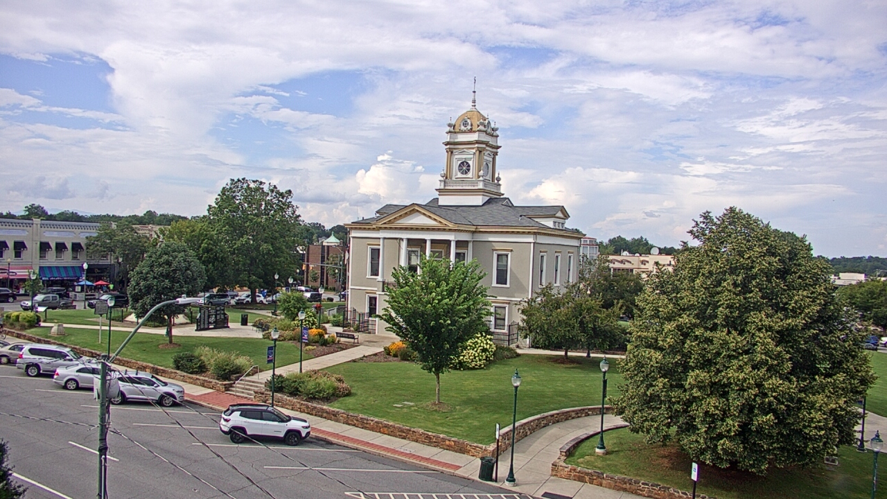 Thumbnail for current weather camera view from Ervin Building in Morganton, North Carolina