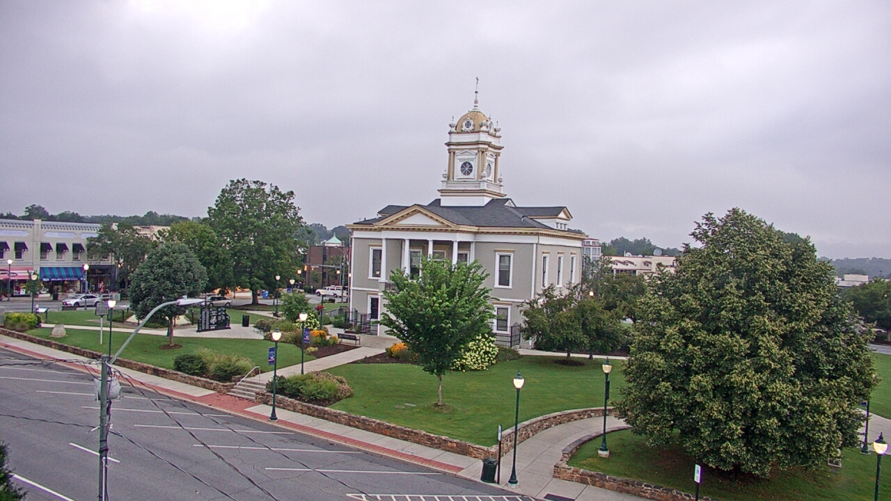 Thumbnail for current weather camera view from Ervin Building in Morganton, North Carolina