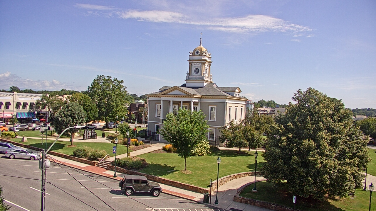 Thumbnail for current weather camera view from Ervin Building in Morganton, North Carolina