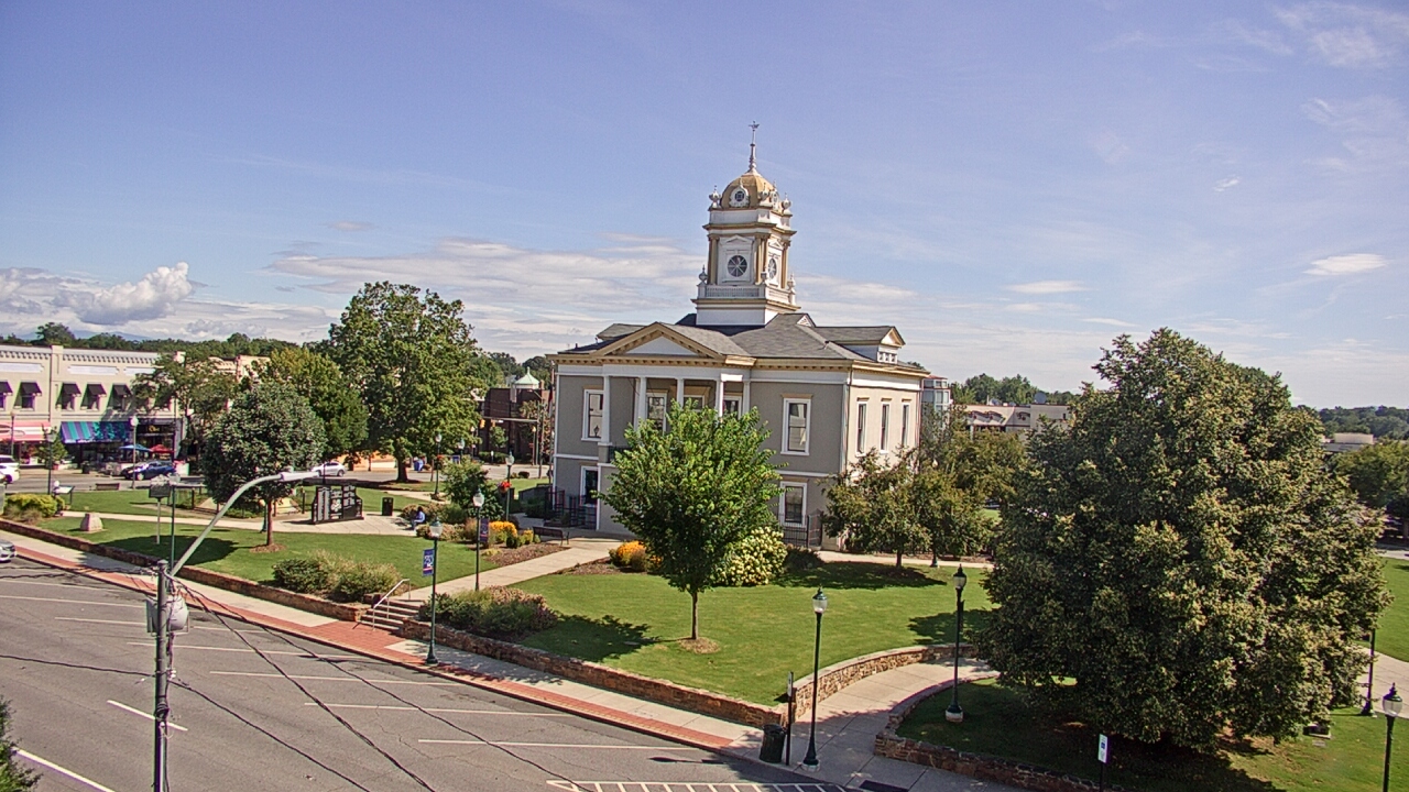 Thumbnail for current weather camera view from Ervin Building in Morganton, North Carolina