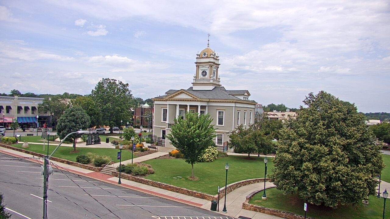 Thumbnail for current weather camera view from Ervin Building in Morganton, North Carolina