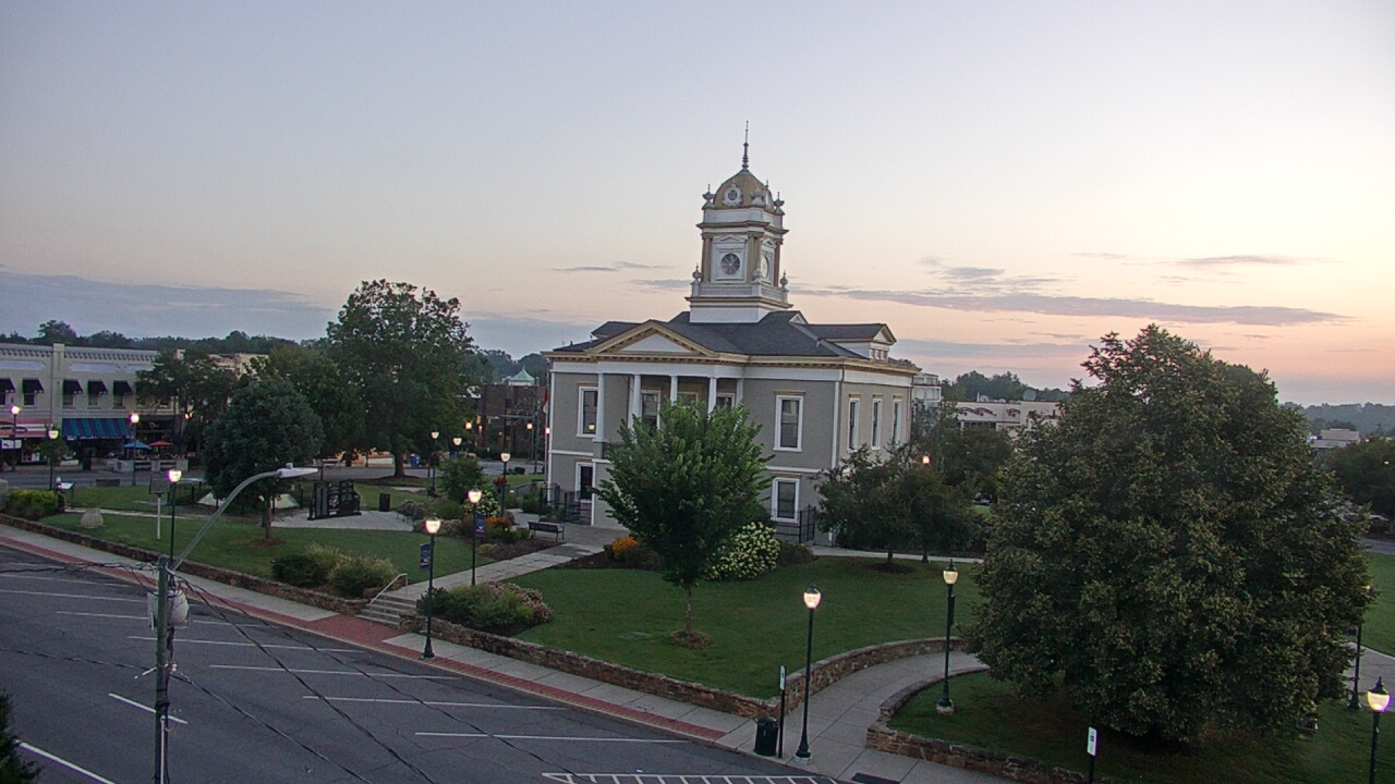 Thumbnail for current weather camera view from Ervin Building in Morganton, North Carolina