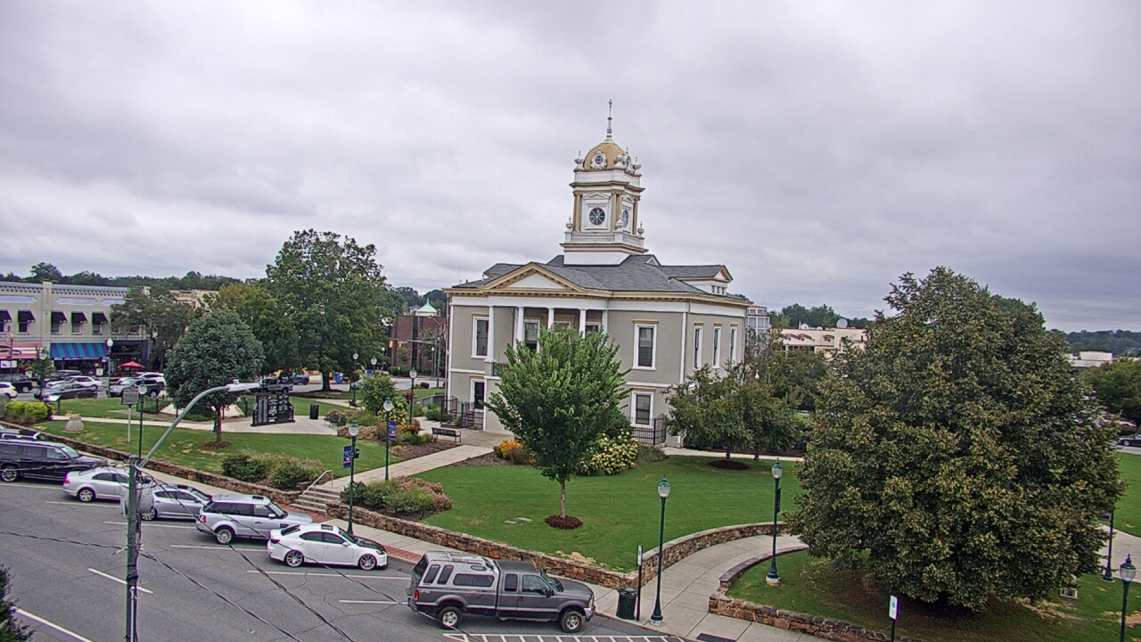 Thumbnail for current weather camera view from Ervin Building in Morganton, North Carolina