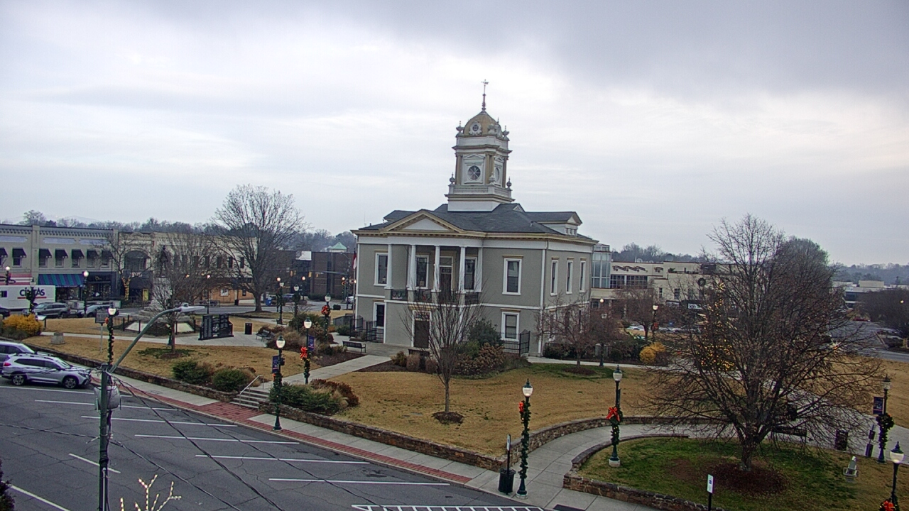 Thumbnail for current weather camera view from Ervin Building in Morganton, North Carolina