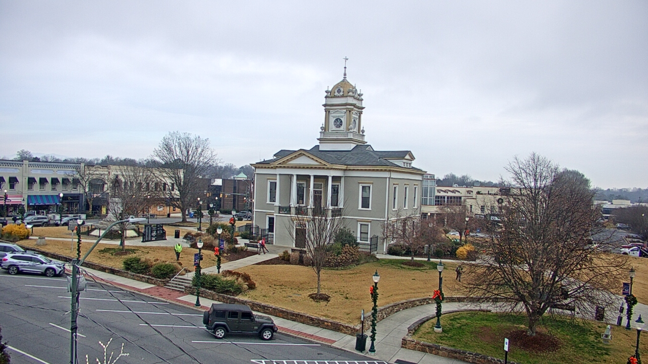 Thumbnail for current weather camera view from Ervin Building in Morganton, North Carolina