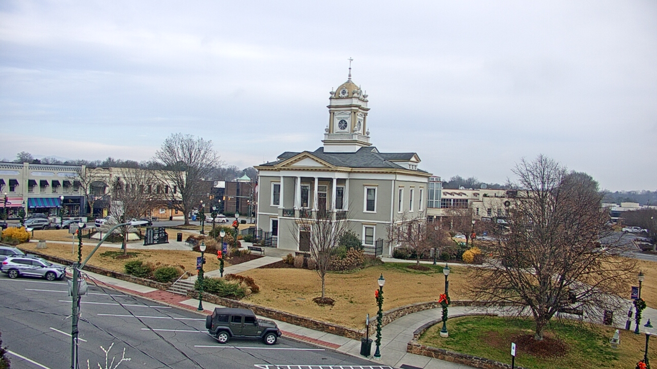 Thumbnail for current weather camera view from Ervin Building in Morganton, North Carolina