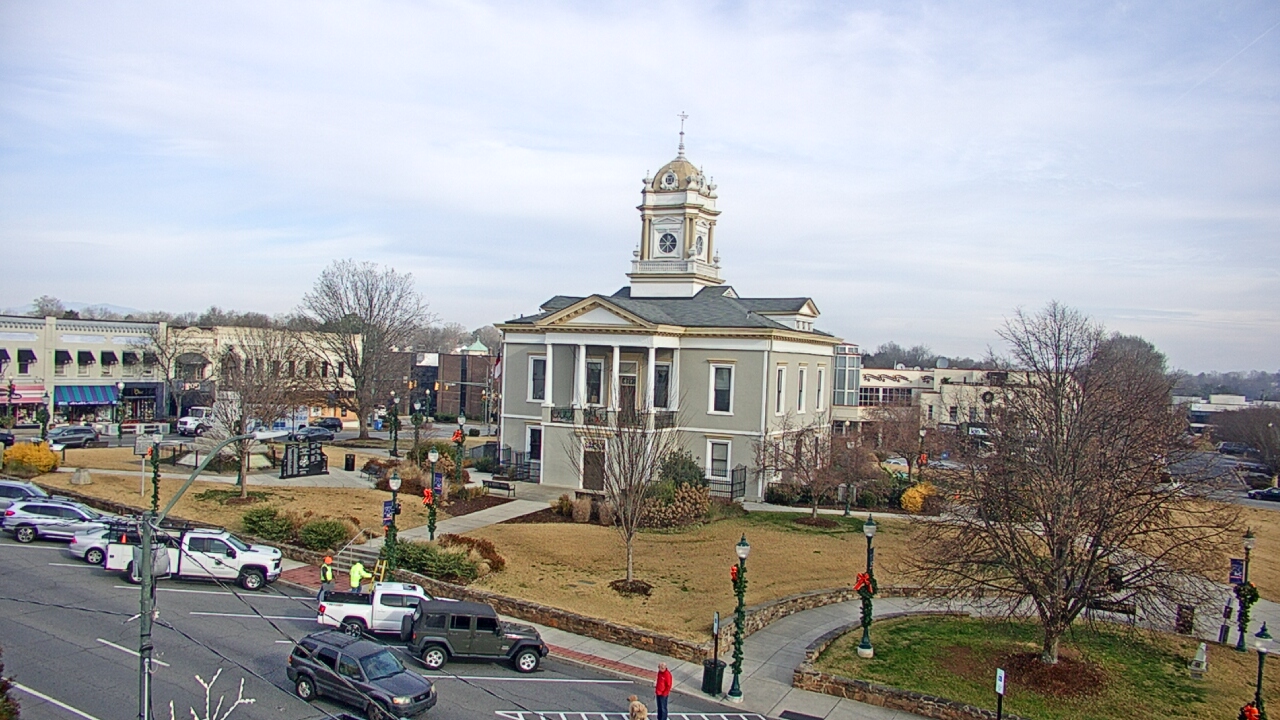 Thumbnail for current weather camera view from Ervin Building in Morganton, North Carolina