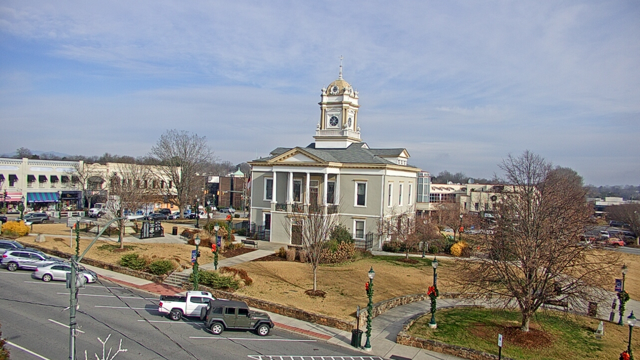 Thumbnail for current weather camera view from Ervin Building in Morganton, North Carolina