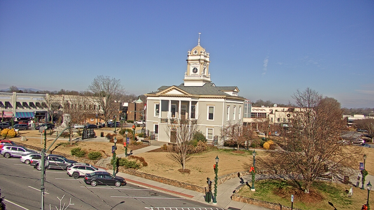 Thumbnail for current weather camera view from Ervin Building in Morganton, North Carolina