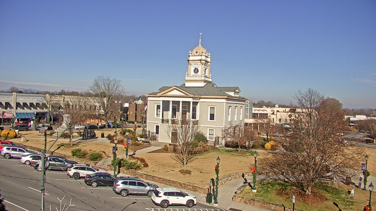 Thumbnail for current weather camera view from Ervin Building in Morganton, North Carolina