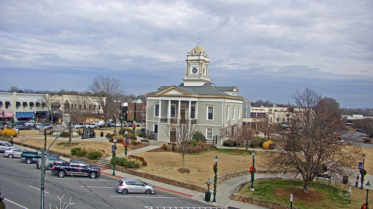 Thumbnail for current weather camera view from Ervin Building in Morganton, North Carolina