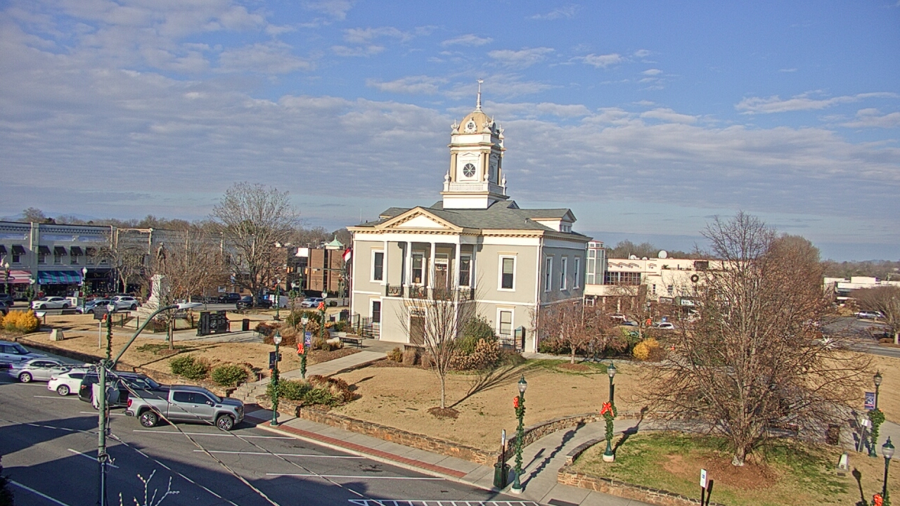Thumbnail for current weather camera view from Ervin Building in Morganton, North Carolina
