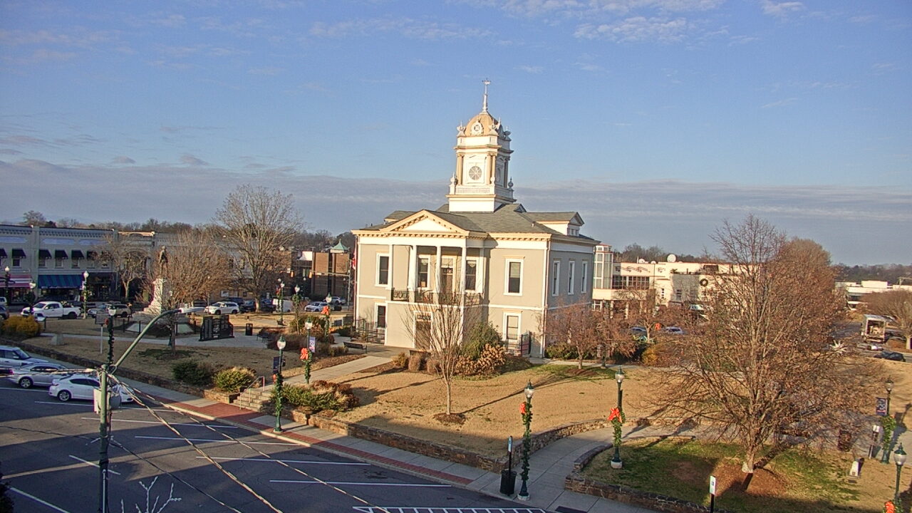 Thumbnail for current weather camera view from Ervin Building in Morganton, North Carolina