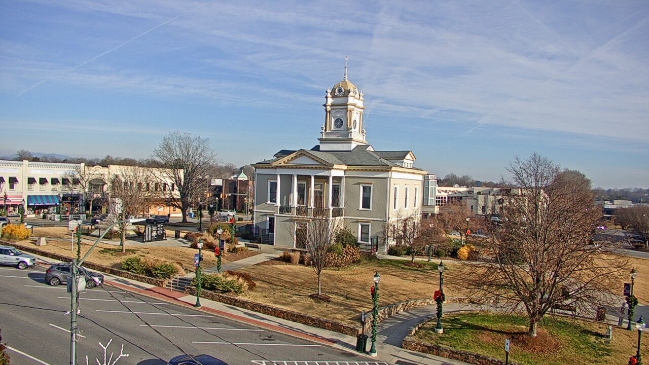 Thumbnail for current weather camera view from Ervin Building in Morganton, North Carolina