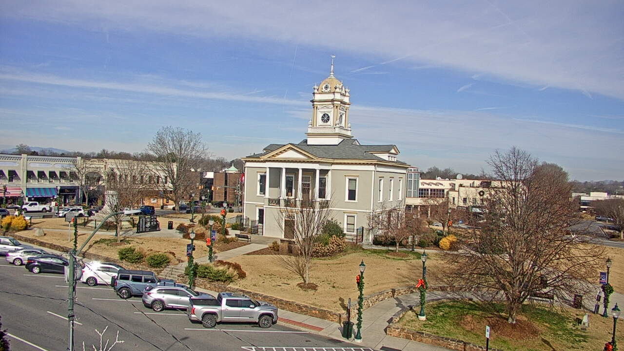 Thumbnail for current weather camera view from Ervin Building in Morganton, North Carolina