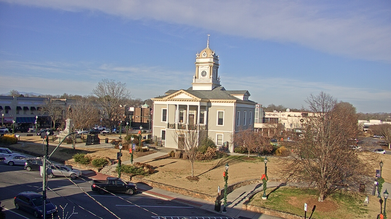 Thumbnail for current weather camera view from Ervin Building in Morganton, North Carolina