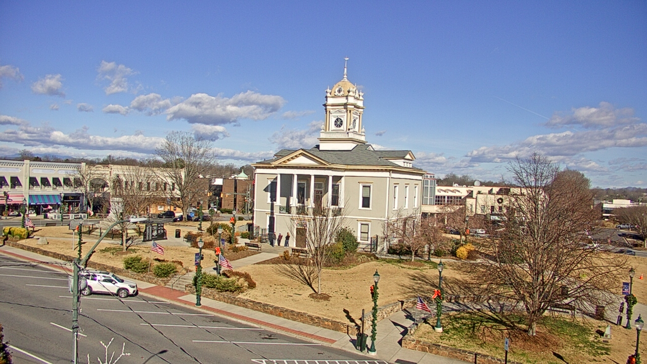 Thumbnail for current weather camera view from Ervin Building in Morganton, North Carolina