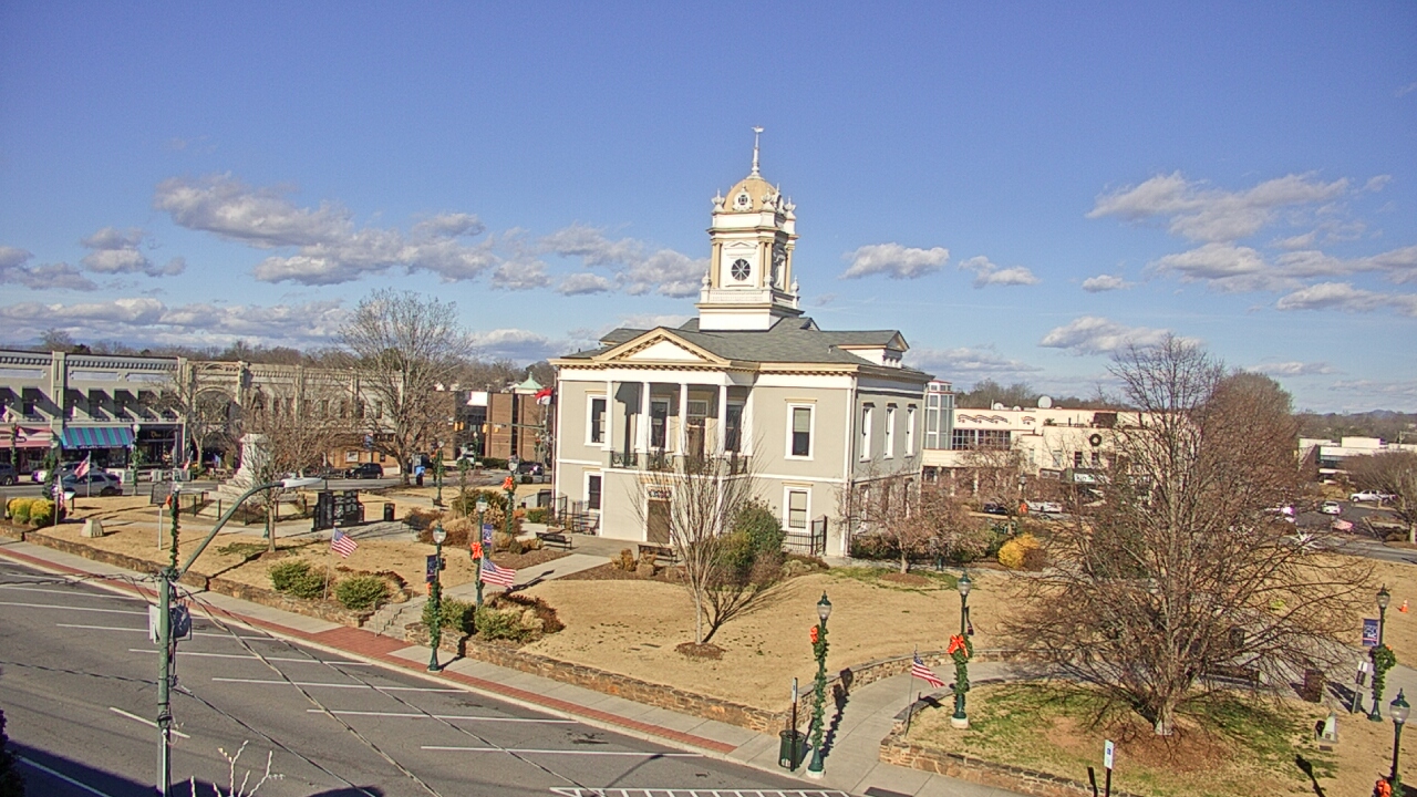 Thumbnail for current weather camera view from Ervin Building in Morganton, North Carolina