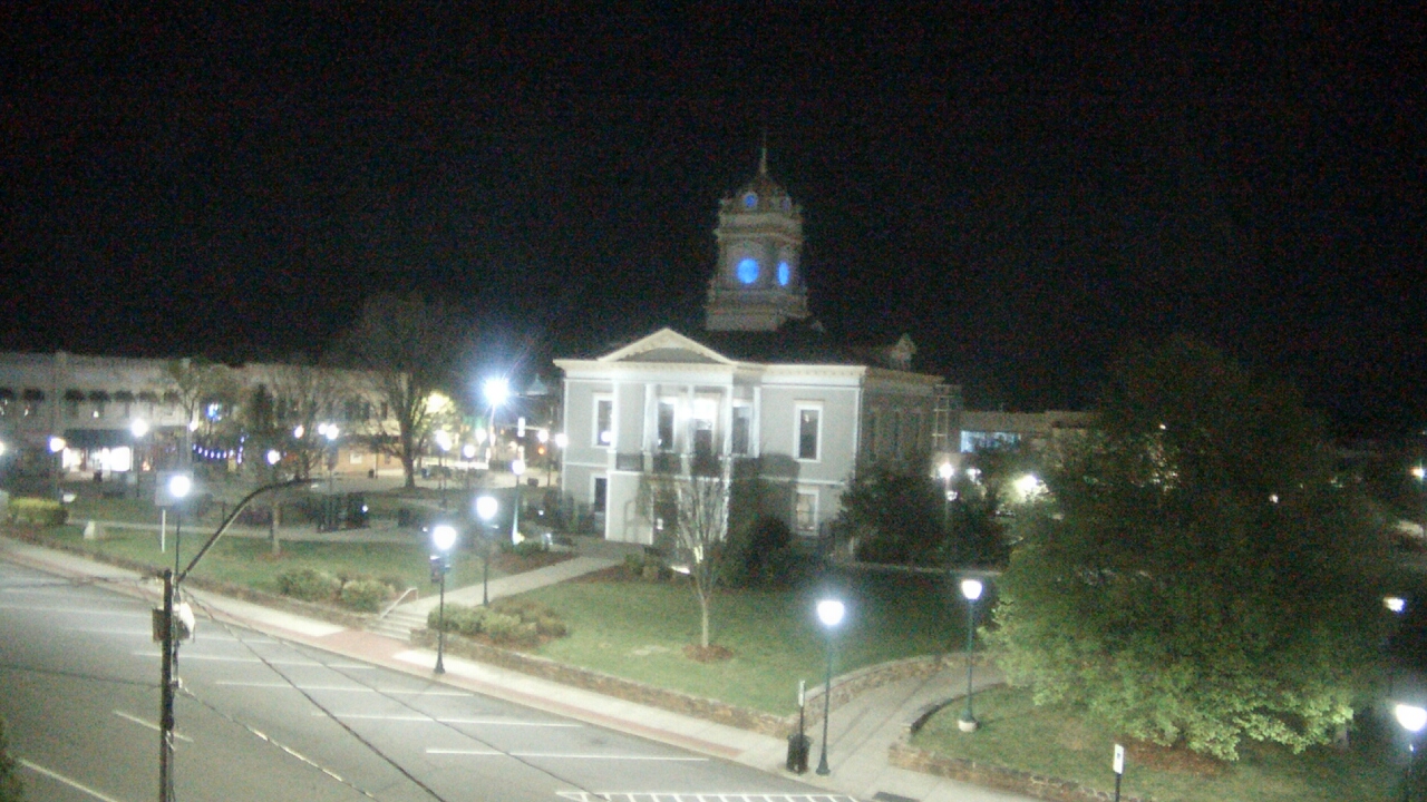 Thumbnail for current weather camera view from Ervin Building in Morganton, North Carolina