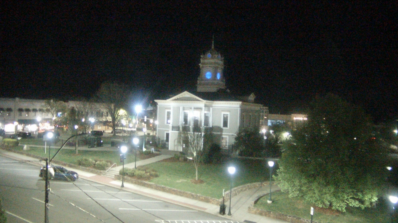 Thumbnail for current weather camera view from Ervin Building in Morganton, North Carolina