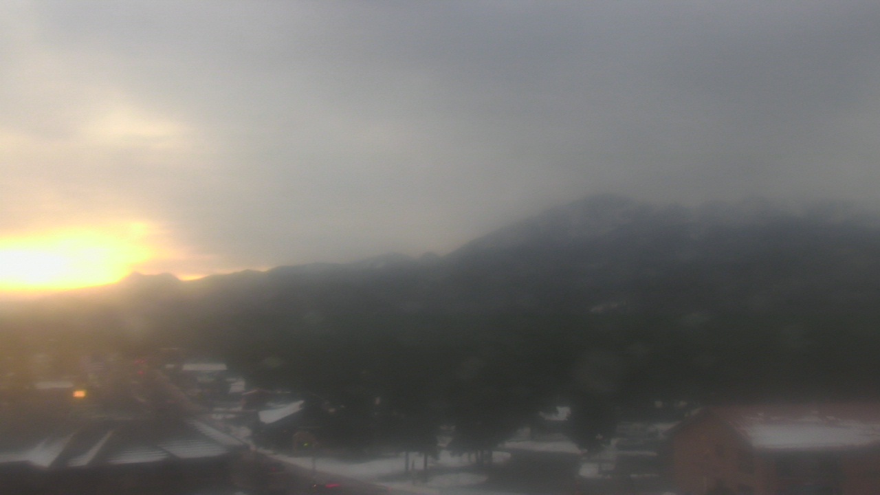 Thumbnail for current weather camera view from Woodland Park Public Library in Woodland Park, Colorado