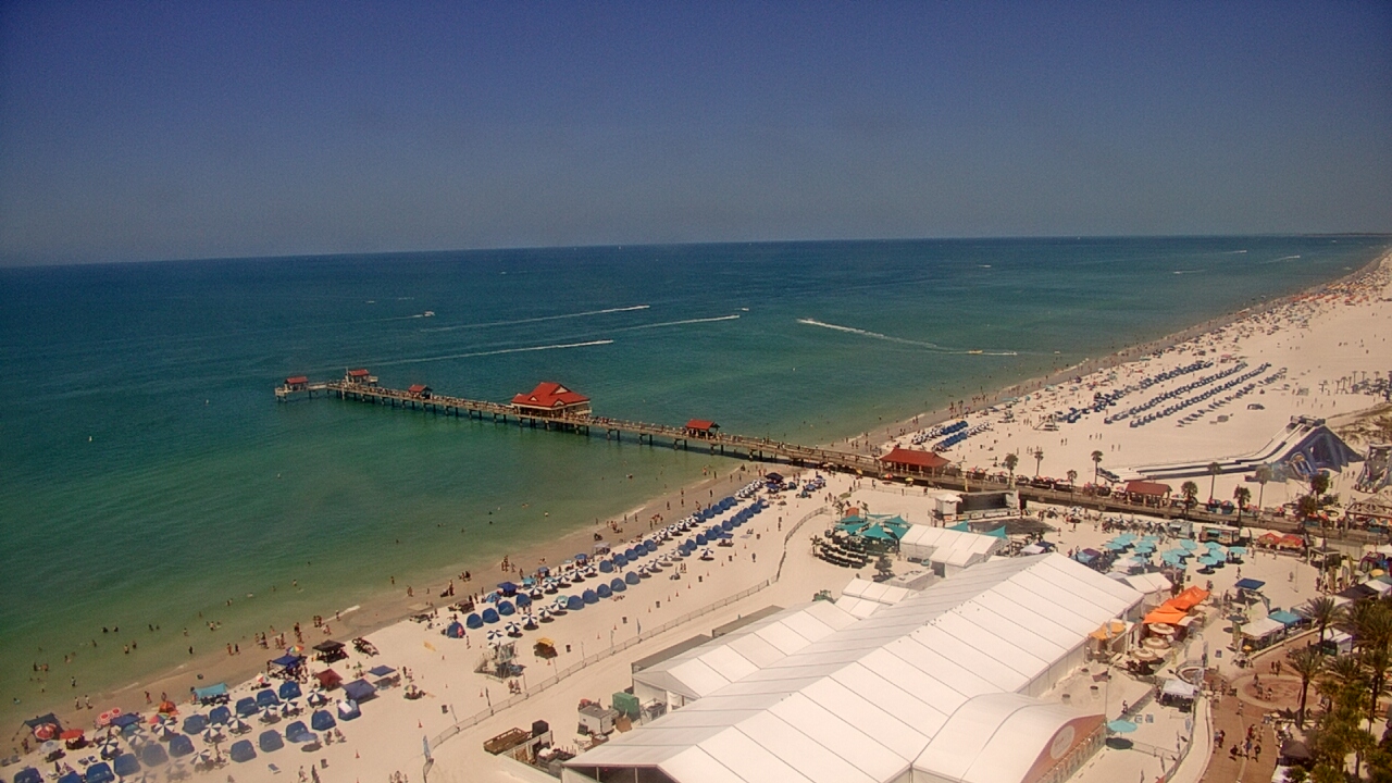 Thumbnail for current weather camera view from Wyndham Grand Clearwater Beach in Clearwater, Florida