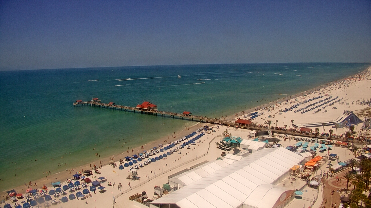 Thumbnail for current weather camera view from Wyndham Grand Clearwater Beach in Clearwater, Florida