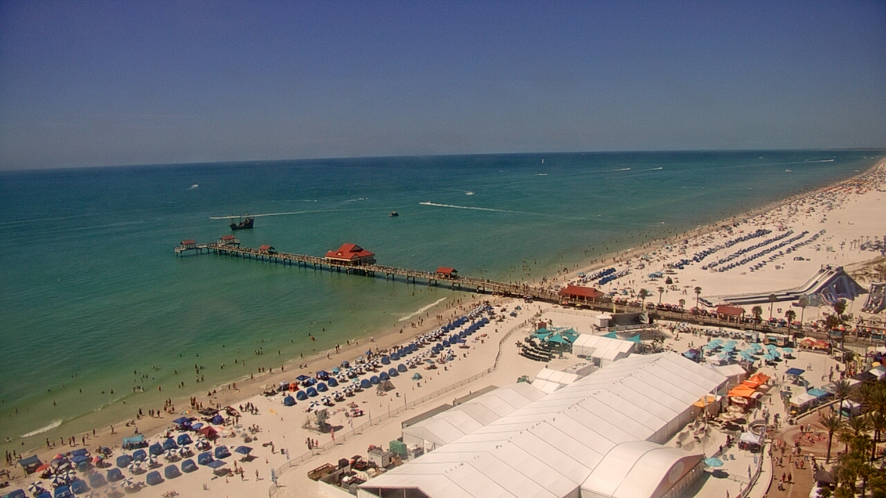 Thumbnail for current weather camera view from Wyndham Grand Clearwater Beach in Clearwater, Florida