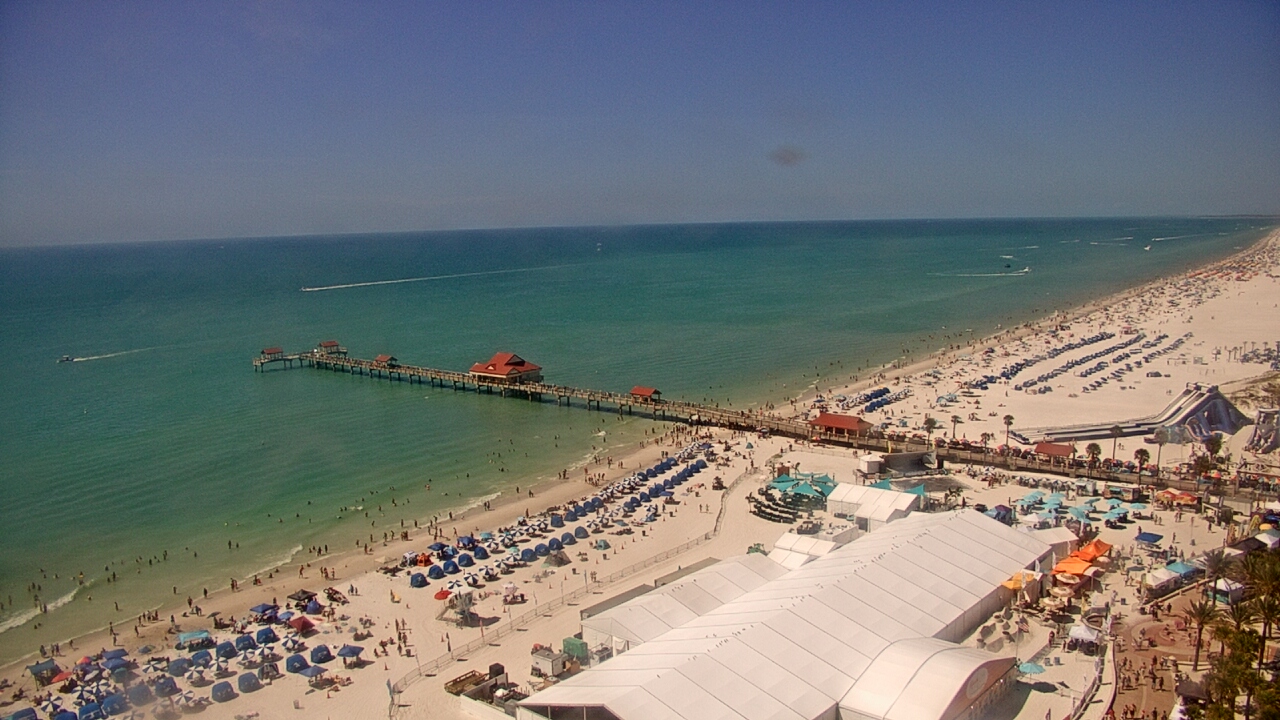 Thumbnail for current weather camera view from Wyndham Grand Clearwater Beach in Clearwater, Florida