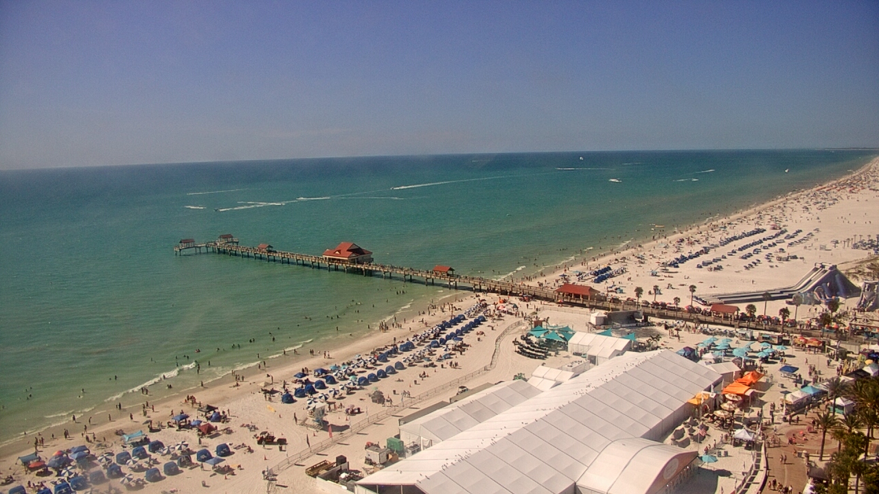 Thumbnail for current weather camera view from Wyndham Grand Clearwater Beach in Clearwater, Florida