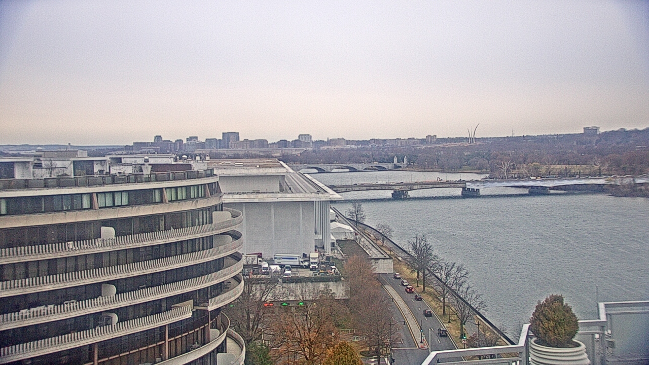 Thumbnail for current weather camera view from The Watergate Hotel in Washington, District Of Columbia