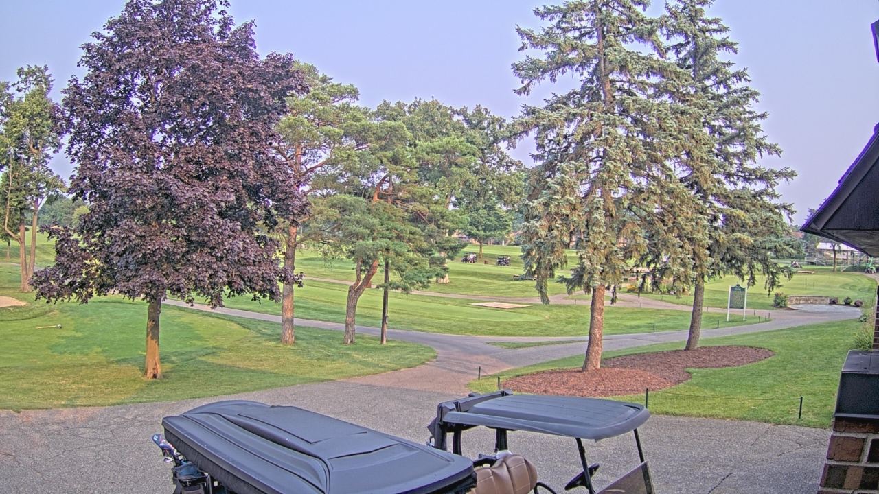 Thumbnail for current weather camera view from Warwick Hills Golf & Country Club in Grand Blanc Township, Michigan
