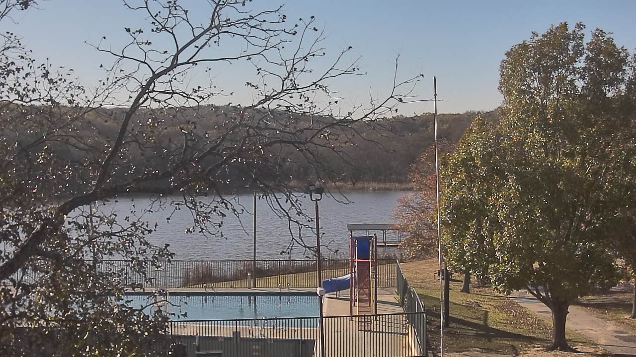 Thumbnail for current weather camera view from Camp Sweeney in Gainesville, Texas