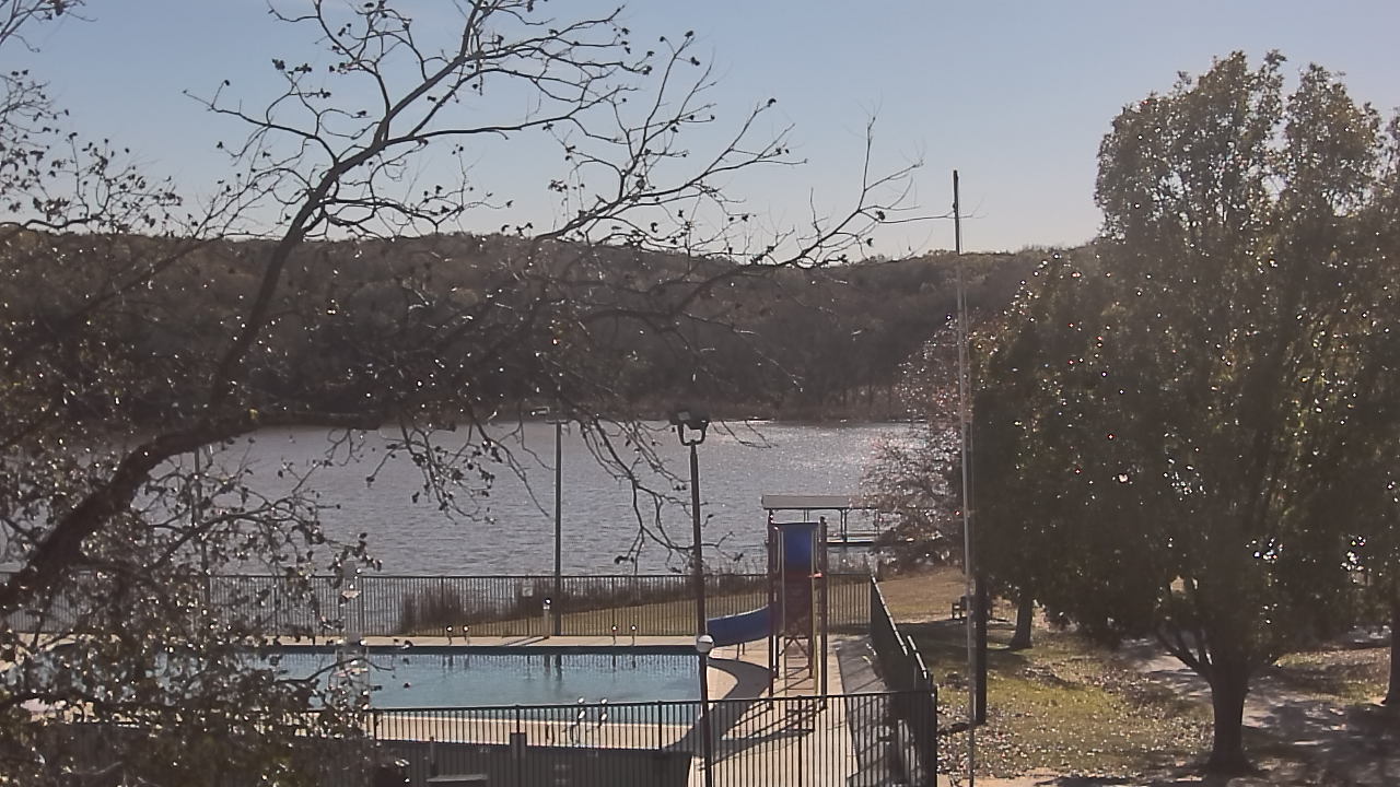 Thumbnail for current weather camera view from Camp Sweeney in Gainesville, Texas