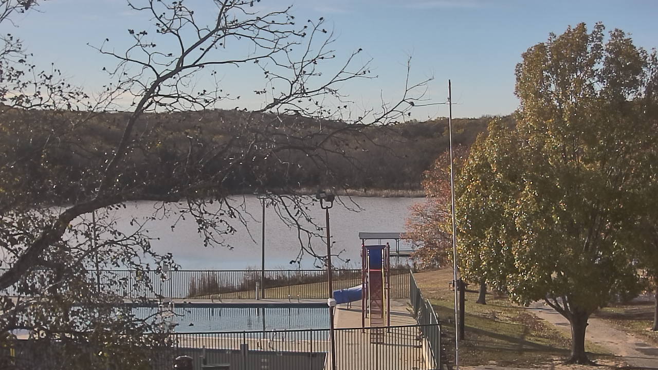 Thumbnail for current weather camera view from Camp Sweeney in Gainesville, Texas