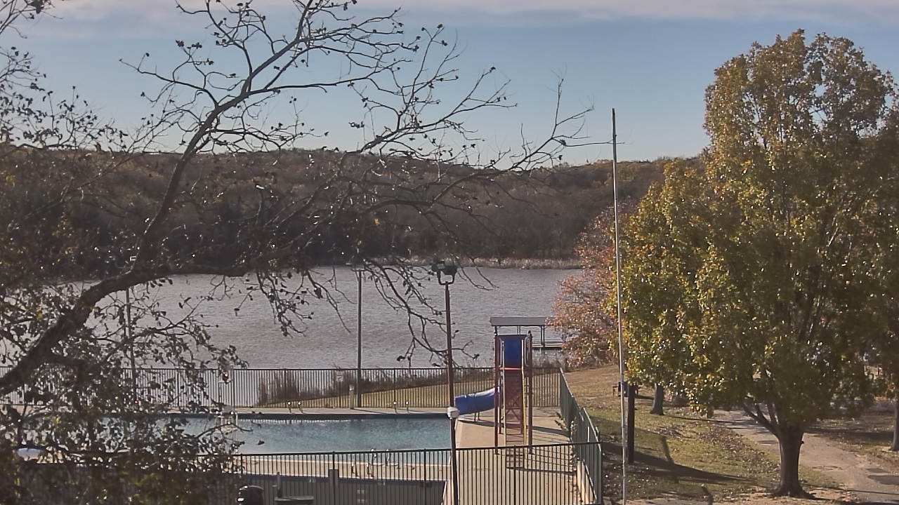 Thumbnail for current weather camera view from Camp Sweeney in Gainesville, Texas