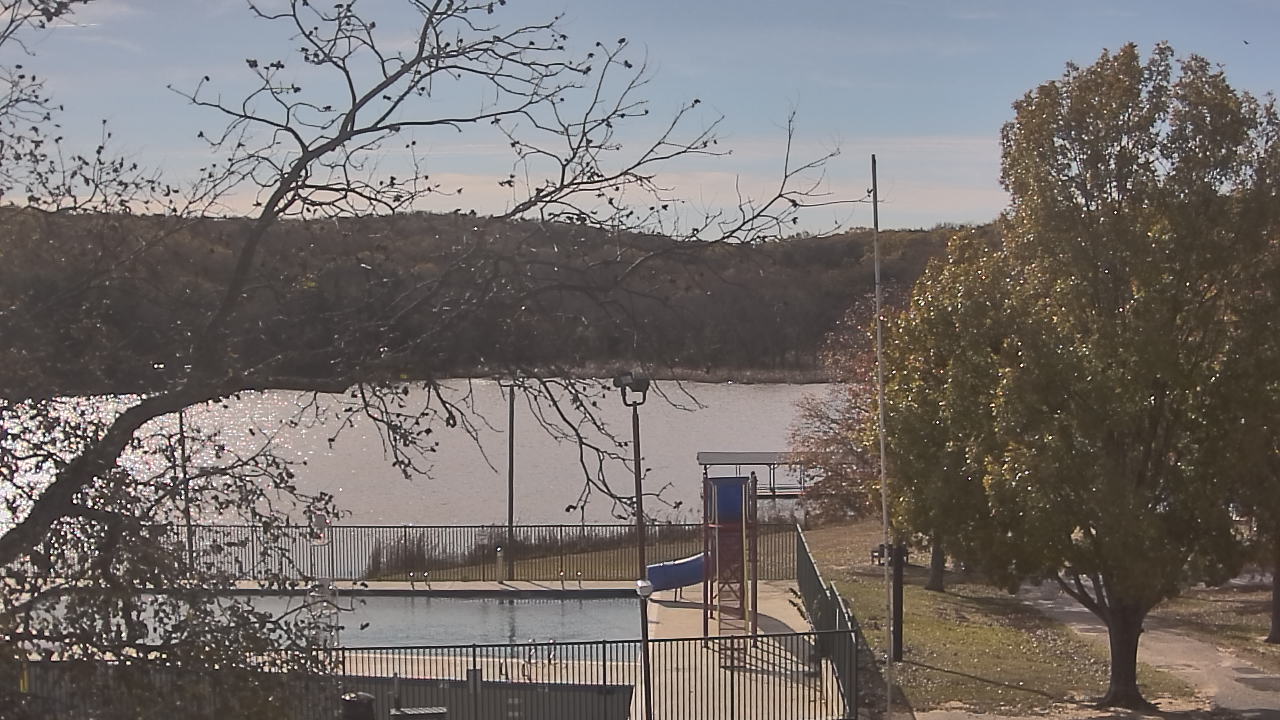 Thumbnail for current weather camera view from Camp Sweeney in Gainesville, Texas