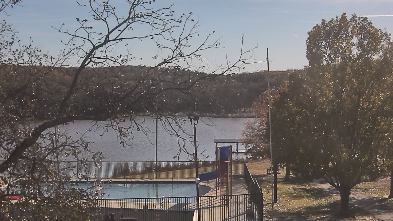 Thumbnail for current weather camera view from Camp Sweeney in Gainesville, Texas