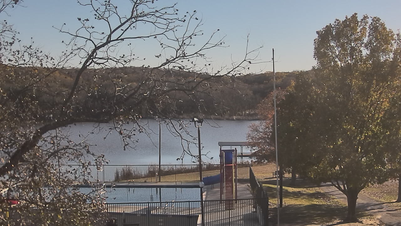 Thumbnail for current weather camera view from Camp Sweeney in Gainesville, Texas