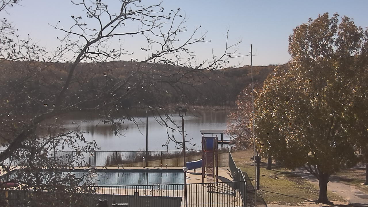 Thumbnail for current weather camera view from Camp Sweeney in Gainesville, Texas