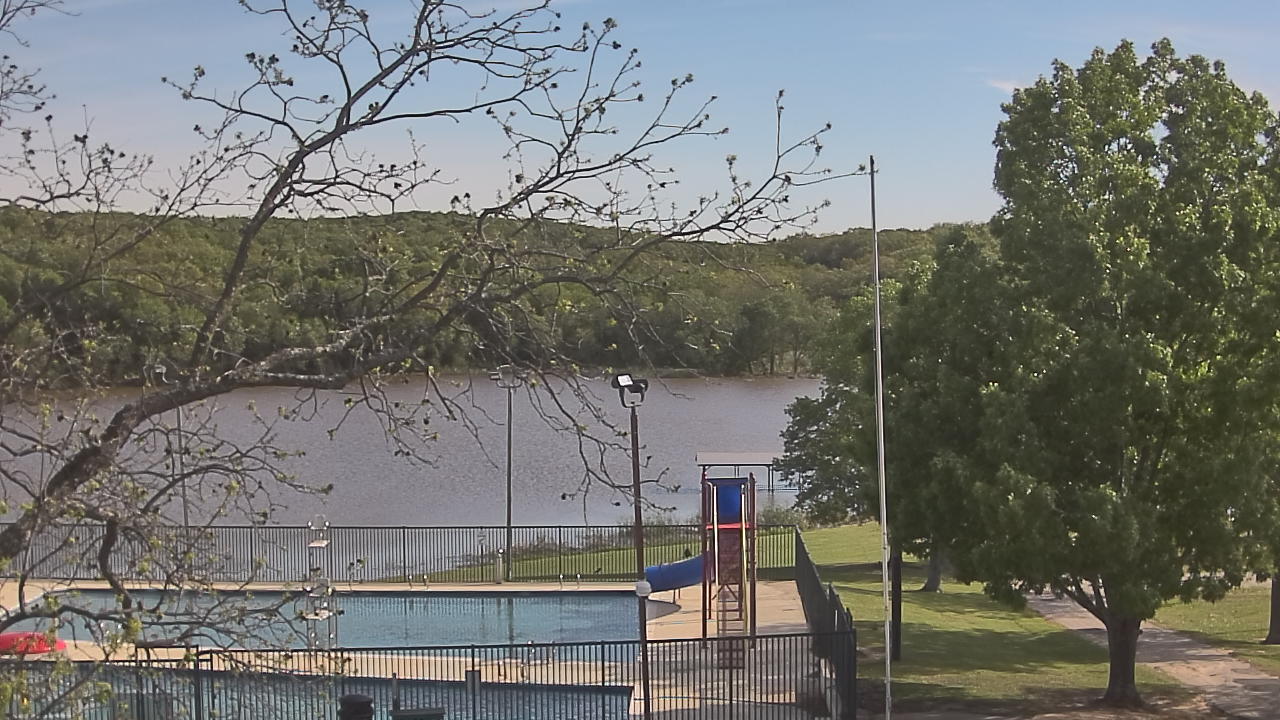 Thumbnail for current weather camera view from Camp Sweeney in Gainesville, Texas