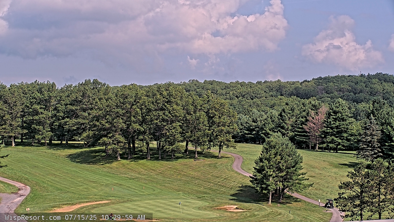 Thumbnail for current weather camera view from Wisp Ski Resort in McHenry, Maryland