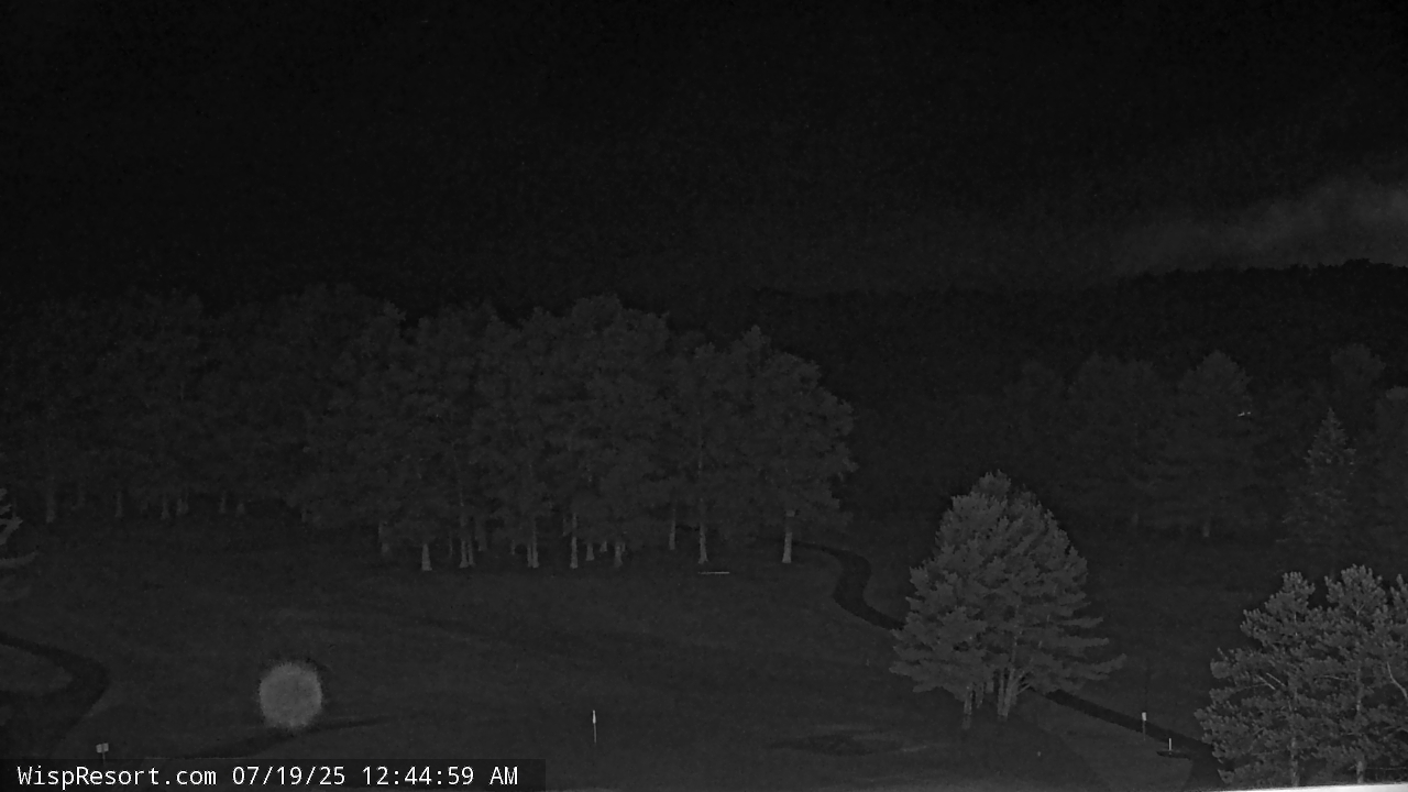 Thumbnail for current weather camera view from Wisp Ski Resort in McHenry, Maryland