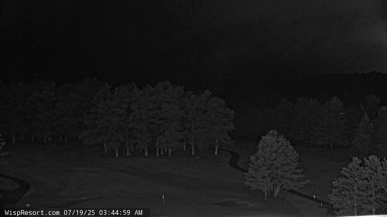 Thumbnail for current weather camera view from Wisp Ski Resort in McHenry, Maryland