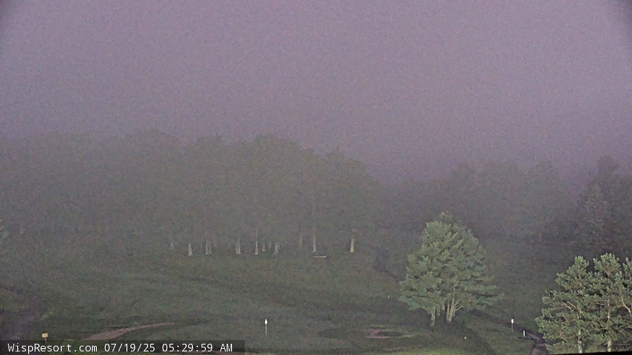 Thumbnail for current weather camera view from Wisp Ski Resort in McHenry, Maryland
