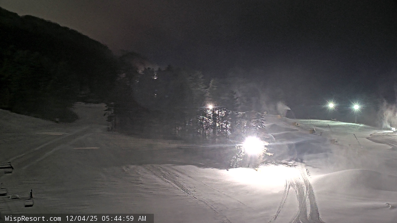 Thumbnail for current weather camera view from Wisp Ski Resort in McHenry, Maryland
