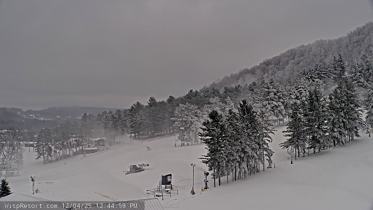 Thumbnail for current weather camera view from Wisp Ski Resort in McHenry, Maryland