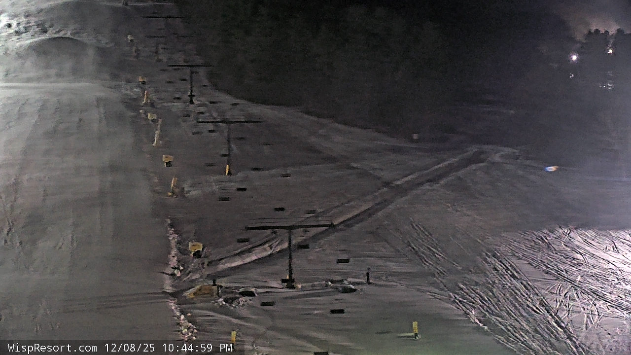 Thumbnail for current weather camera view from Wisp Ski Resort in McHenry, Maryland